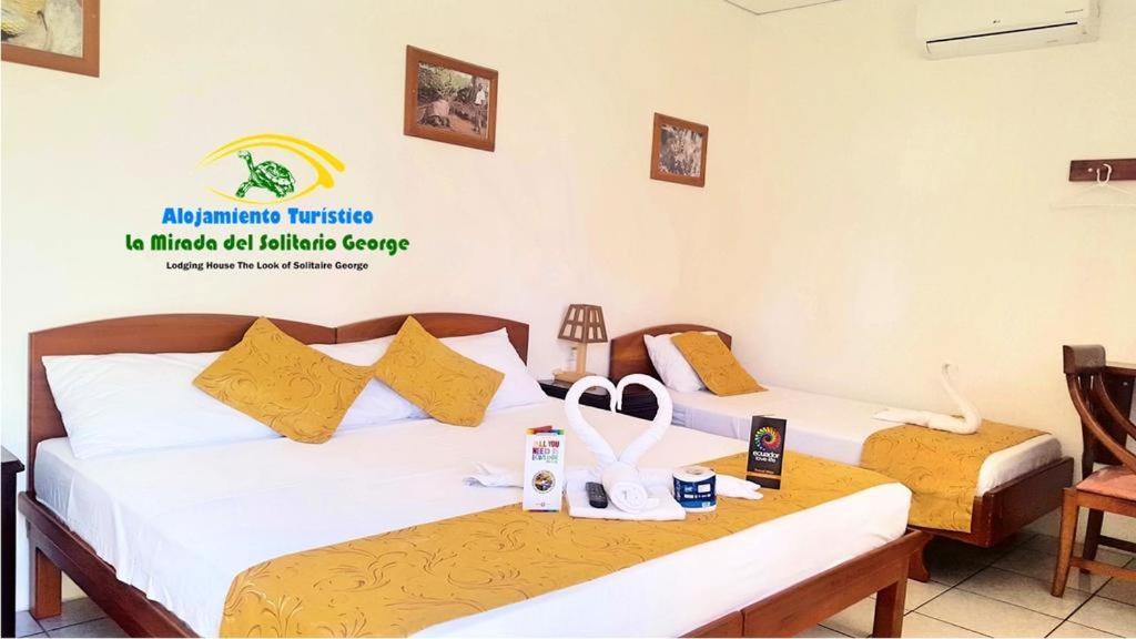 Hostal La Mirada Del Solitario George Puerto Ayora  Eksteriør billede