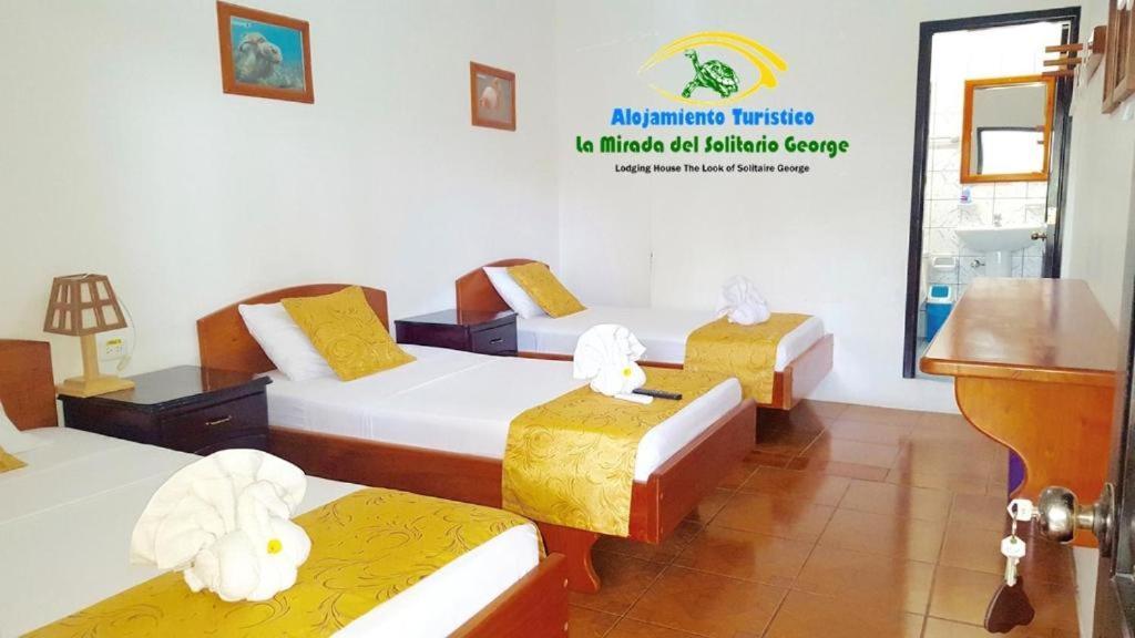 Hostal La Mirada Del Solitario George Puerto Ayora  Eksteriør billede